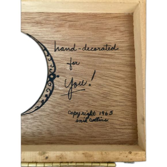 Enid Collins Wooden Box Bag "Money Tree XI" - 1965 Signed Original Vintage - Picture 8 of 8